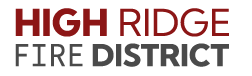 High Ridge Fire District Logo